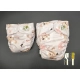 Pieluszka wielorazowa Kieszonka Mikropolar NB 1,5-8 kg – Króliczki | NappiMe®